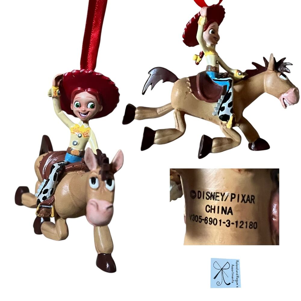 Disney Store Disney Pixar Toy Story Jessie and Bullseye Ornament